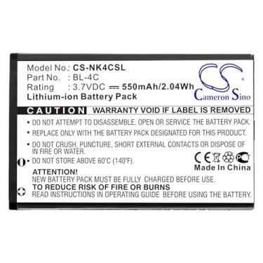 Imagem de MAUSOCELA Bateria de substituição de câmera de 550 mAh, para Charleston, Click, Click Lite, Deco Mini, Deejay, Deejay Lite, Disco2Go, Flash, GOL, Kick, Samba Elite, Samba Mini, Samba Q, TV2Go, TV2Go