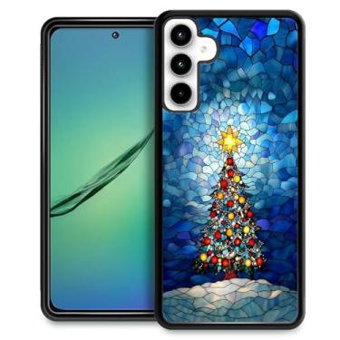 Imagem de TAMEFOX Capa compatível com Samsung Galaxy A35 5G, árvore de Natal brilhante, fina, à prova de choque, capa protetora de TPU para Samsung Galaxy A35 5G