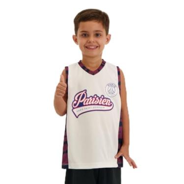 Imagem de Regata PSG Bark Infantil Branca