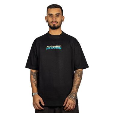 Imagem de Camiseta Overking Oversized Godzilla Preto-Masculino