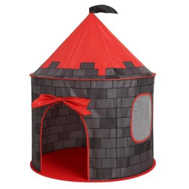 Imagem de Barraca Infantil DM Toy Torre Castelo Grande Vermelho, Vermelho