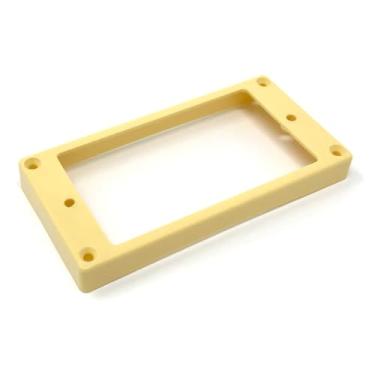 Imagem de Vintage Forge Anel de montagem Humbucker inferior curvado em creme inclinado (10 mm-11 mm) compatível com guitarras Epiphone HR200C-CRM
