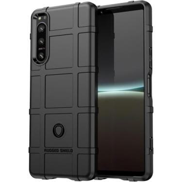 Imagem de Capa Case Sôny Xperia 5 IV (Tela 6.1) Rugged Shield Anti Impacto (Preto)