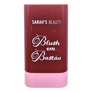 Imagem de Blush Em Bastão Acabamento Natural 6 Cores Sarah's Beauty, 04