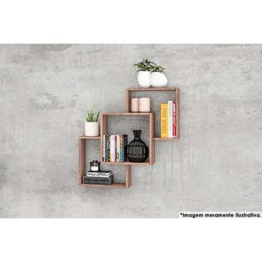 Imagem de Cubos Decorativo Quarto Bebê Nicho Am 3080 Rustico - Movelbento