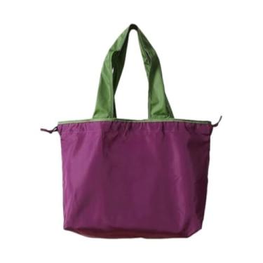 Imagem de Sacolas de compras coloridas reutilizáveis - laváveis na máquina, dobráveis | Sacolas de compras duráveis e leves