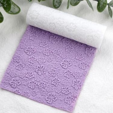 Imagem de Rolo de textura de argila de polímero, rolo de argila de polímero para fazer brincos, funciona com cortadores