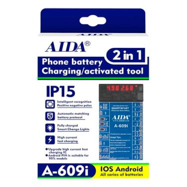 Imagem de Placa de Ativação Carregamento e Regulador de Baterias De Telefone Celulares Android e iPhone Aida Modelo A-609i