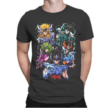 Imagem de Camiseta Unissex  Os Cavaleiros do Zodíaco  Guerreiros de Bronze - Shi