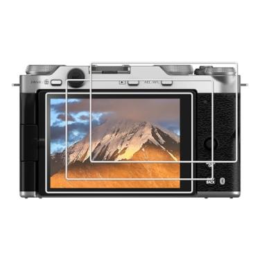 Imagem de kinokoo película protetora de telapara câmera digital Fuji X-M5/XE5 - Película de vidro temperado 0,25 mm dureza 9H Fuji XM5/X-E5, antibolhas, antirriscos e antiimpressões digitais (3 unidades)