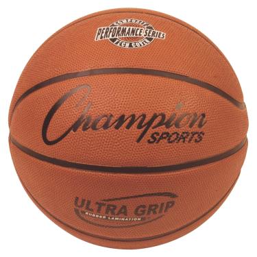 Imagem de Champion Sports Bola de basquete de jogo composto, oficial (tamanho 18-75 cm)