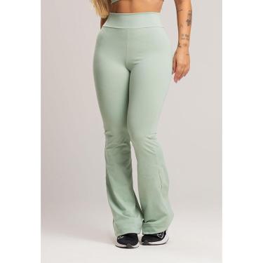 Imagem de Calça Feminina Flare Pantalona Suplex Cintura Alta Mvb Modas-Feminino