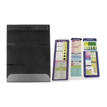 Imagem de RNXRZANK de Notas de Enfermagem, Tamanho de Bolso, com Prancheta Portátil, Edição Especial para Enfermagem, Prancheta Dobrável para Consulta Rápida, Idea, com Adesivos