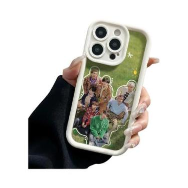 Imagem de 1 PC KPOP B-Bts Capa de telefone para iPhone 16 15 14 13 Pro Max 11 12