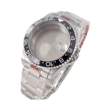 Imagem de Caixa De Relógio De Mergulho Matelion 40mm 20ATM Sub Caixa Pulseira De