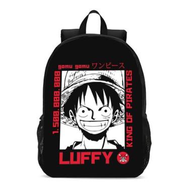 Imagem de Mochila Escolar Infanto Juvenil Anime Mangá Monkey DLuffy  Novidade Ge