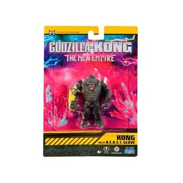 Imagem de Boneco Kong Com Luva B.E.A.S.T. De 7 Cm - Godzilla Vs Kong