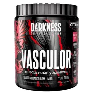Imagem de Vasculor Sem Cafeína 300g - Darkness Sabor:Morango Com Limão;Tamanho:único;Genero:Unisex-Unissex