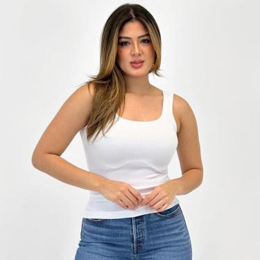 Imagem de Blusa Hering Regata Gola Redonda Feminina-Feminino