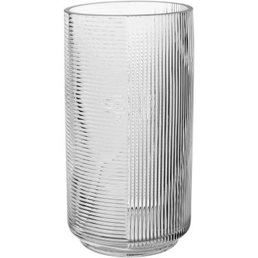 Imagem de Vaso Decorativo Enfeite Casa Home&co Vidro 25x13x13cm Transparente