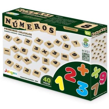 Imagem de Kit de números primeiros cálculos com 40 peças - junges - 704, U