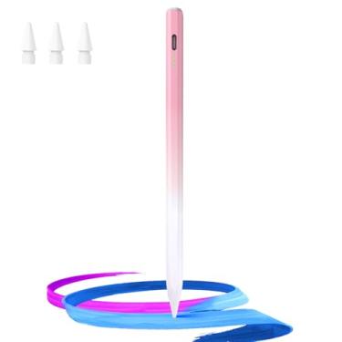 Imagem de Hastraith Caneta Stylus para iPad (2018-2025) - Carregamento rápido de 13 minutos com sensibilidade de inclinação e rejeição da palma da mão para iPad 11/10/9/8/7/6ª geração, Air 7/6/5/4/3/M3/M2, Pro
