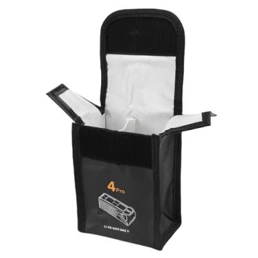 Imagem de RiToEasysports Bolsa de Bateria Lipo, Sacos de Armazenamento à Prova de Explosão Mavic 4 Pro para Bateria de Drone Segura Com Fecho de Laço