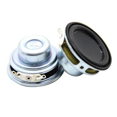 Imagem de ZEZEFUFU 2 peças de mini alto-falantes de 40 mm, 16 núcleos e 4 Ohm, peças de reposição para alto-falante de áudio de gama completa