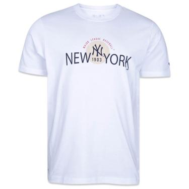 Imagem de Camiseta New Era Classic Core MLB New York Yankees MBV23TSH021 Masculina-Masculino