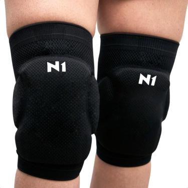 Imagem de Joelheira Profissional Vôlei N1 Sport Spry Knit 3D Proteção-Unissex