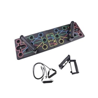 Imagem de Apoio para Flexão e Prancha, Estável para Treino Livre de Braço, Costas e Ombro