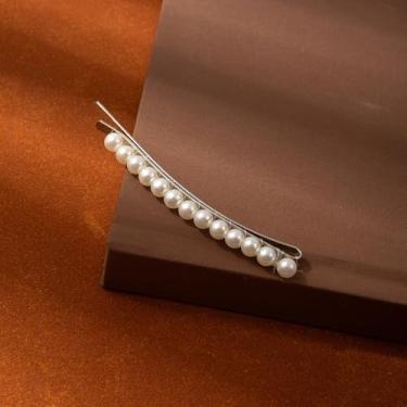 Imagem de Grampos de cabelo para mulheres, presilhas de cabelo pérolas, prendedores de cabelo para casamento, dama de honra, presilhas decorativas, presentes