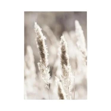 Imagem de Pintura Em Tela De Paisagem De Praia, Impressão Artística De Capim, Ar