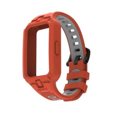 Imagem de Pulseira De Silicone Respirável Para Huawei Band 10 9 8 7 6 Substituiç
