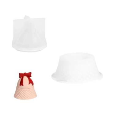 Imagem de Molde De Silicone Em Forma De Sino De Natal Para Decoração De Recipien