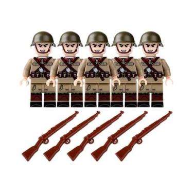 Imagem de Figuras De Soldados Militares Da Segunda Guerra Mundial, Brinquedos De