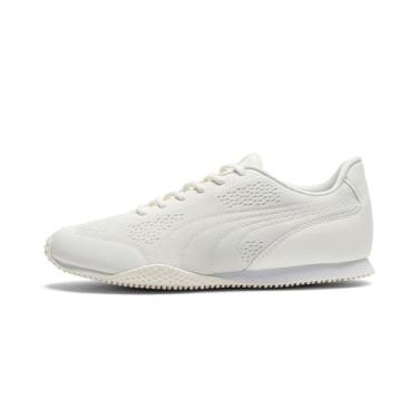 Imagem de PUMA Tênis de golfe feminino, Branco quente e branco quente, 35