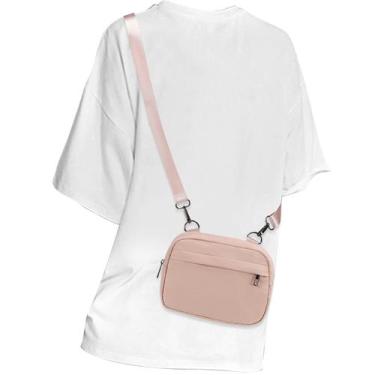 Imagem de Bolsa tiracolo MAXTOP, pequenas pochetes rosa para mulheres