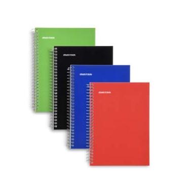 Imagem de Bloco de notas Mintra Office – Bloco de notas para tomar notas e lembretes, trabalho, negócios, mesa, faculdade, escola, organização, planejamento (12 x 17 cm espiral lateral - primário)