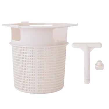 Imagem de AUNMAS Cesta Resistente do Skimmer da Piscina, Substituição Universal do Abs Com Punho Fácil para a Limpeza da Piscina, Remoção das Folhas Dos Restos