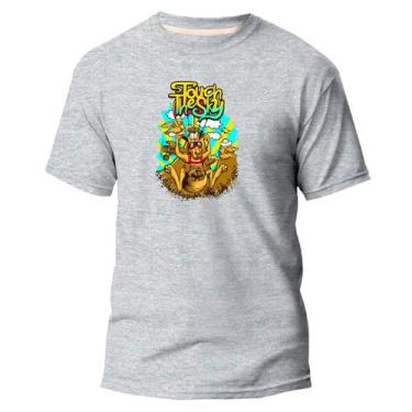 Imagem de Camiseta Básica Algodão Premium Estampa Digital Touch Thesky - NoBrand