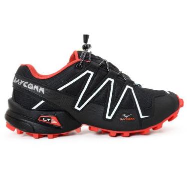 Imagem de Tênis Masculino Adventure Sport Speed Cross 3 - NS Star, 43, Preto, Ve