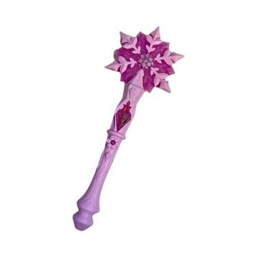 Imagem de Varinha Mágica De Neve Da Princesa Elsa Do Anime Para Meninas, Brinque