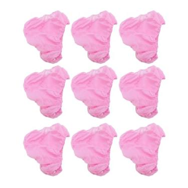 Imagem de Dioche 50 Peças Roupa íntima Feminina Descartável, Não Tecido, Respirável, Confortável, Embalada Individualmente, Calcinha Higiênica para Spa, Sauna, Viagens (Rósea)