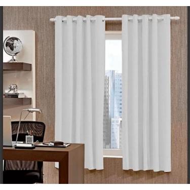 Imagem de Cortina blackout pvc plastica 2,60l x 1,70a - BELLA JANELA, Branco