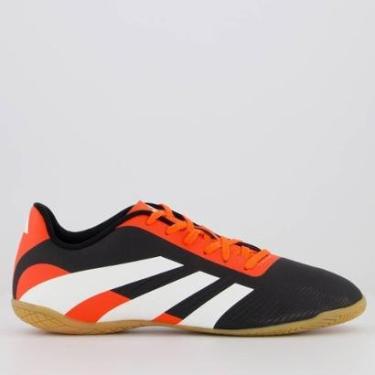 Imagem de Chuteira Adidas Predator Essentials 24.5 IN Futsal Preta e Vermelha-Masculino