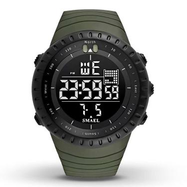 Imagem de Relógio Digital Masculino Esportivo Smael 5 Atm Impermeável