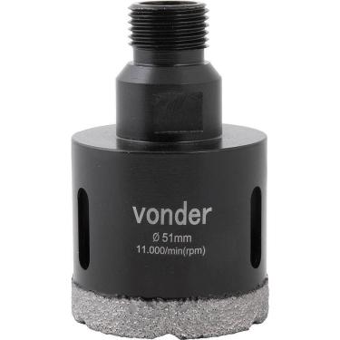 Imagem de Serra Copo Diamantada Para Esmerilhadeira 51 Mm Vonder