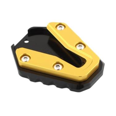 Imagem de Generic Placa de extensão do suporte lateral, extensão da placa do descanso lateral da motocicleta, apoio para o pé descanso lateral, Ouro