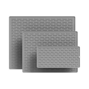 Imagem de Tapete De Secagem De Silicone Extra Grande Antiderrapante Protetor De 